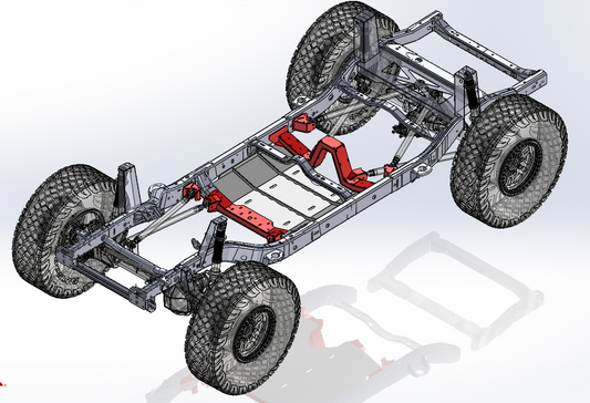JKU 3-Link Front & Triangulated 4-Link Rear Long Arm Bracket Kit – DXF Files