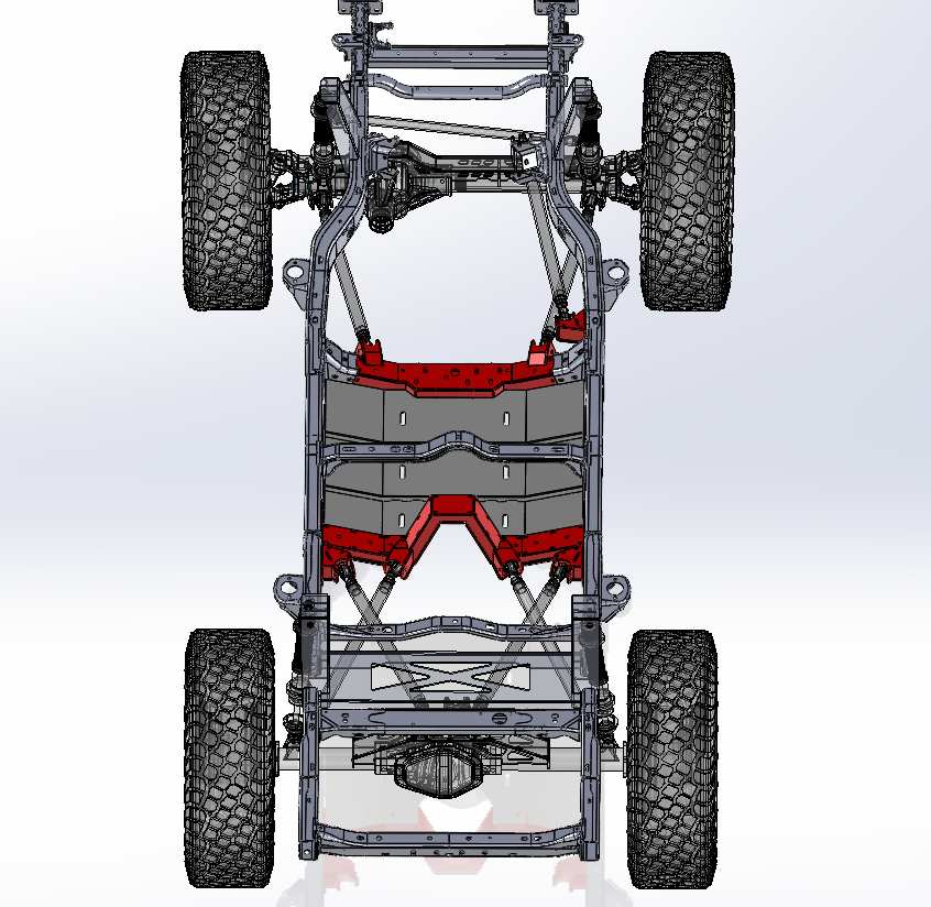 JKU 3-Link Front & Triangulated 4-Link Rear Long Arm Bracket Kit – DXF Files