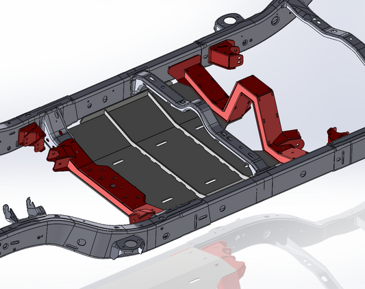 JKU 3-Link Front & Triangulated 4-Link Rear Long Arm Bracket Kit – DXF Files