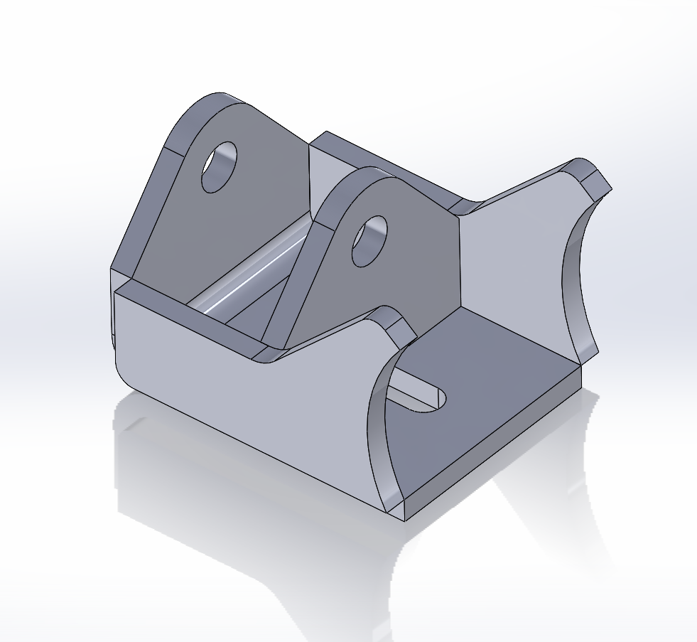 Axle Mount Lower Coil Over Shock Brackets – DXF Files