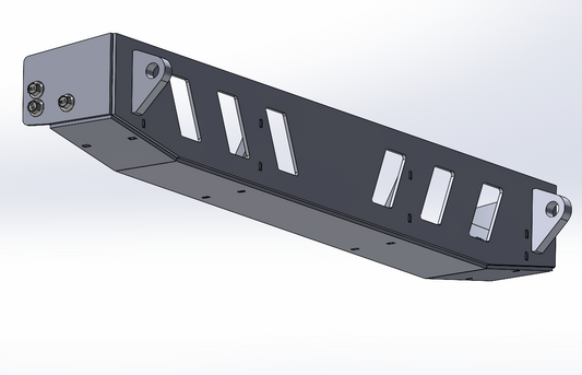Jeep Wrangler JK Low Profile Frame Chop Rear Bumper – DXF Files